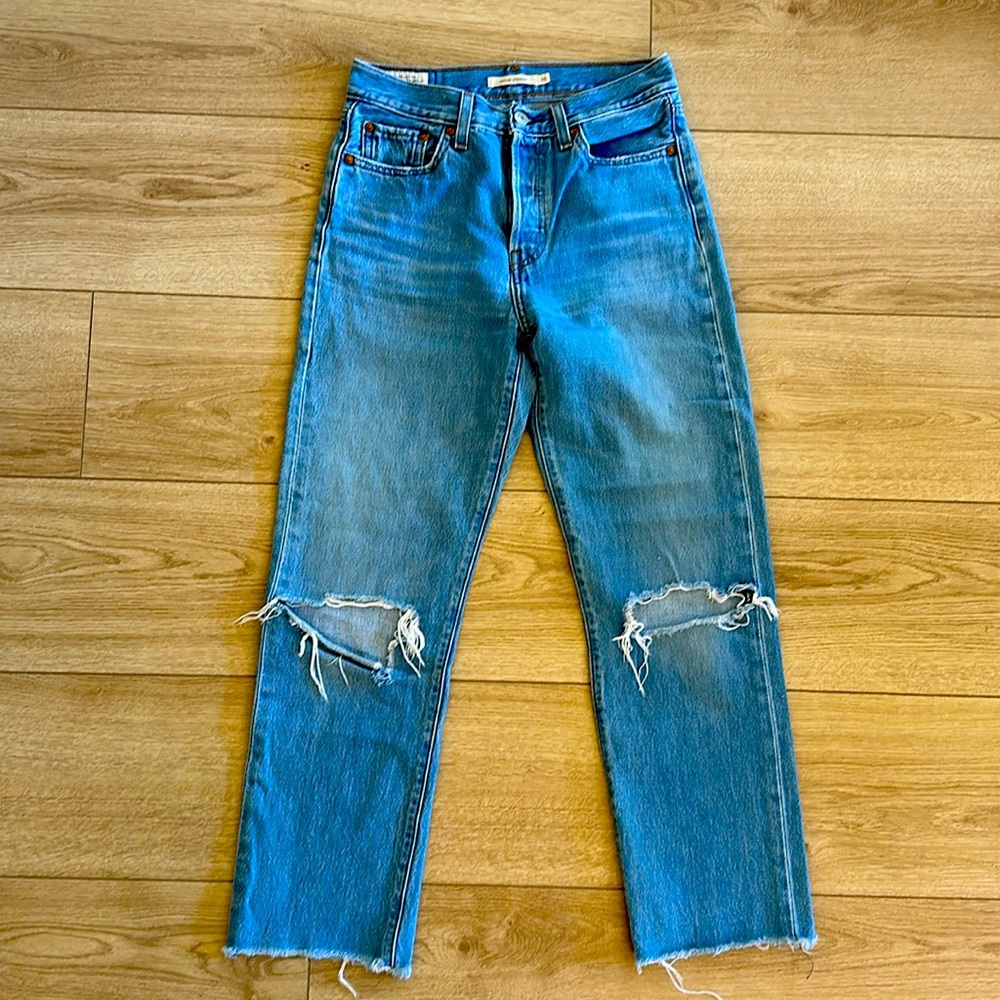 Levi’s wedgie straight jeans